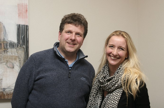 Vorstandsschaft des Vereins: Michael Herold und Ute Fischer