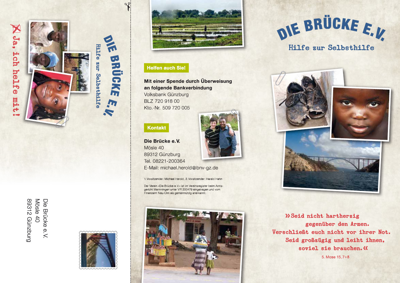 Erstellung des Flyer