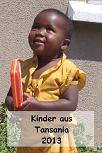 Monatskalender – Kinder aus Tansania 2013