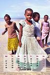 Monatskalender – Kinder aus Tansania 2013