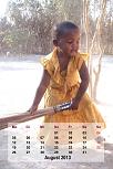 Monatskalender – Kinder aus Tansania 2013