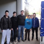 Starkes Transportteam in München: Paolo, Tobias, Michael, Joachim, Jasni
