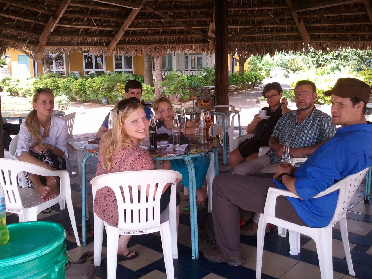 Mittagessen in Dar es Salaam