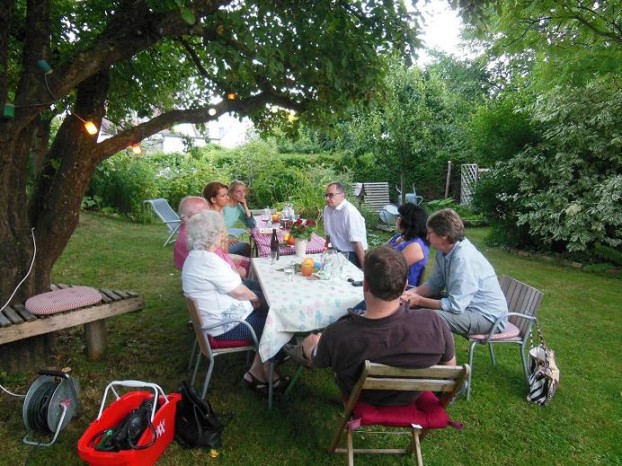 Grillparty unter dem Heroldschen Apfelbaum