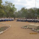 Schulkinder der staatlichen Secondaryschool