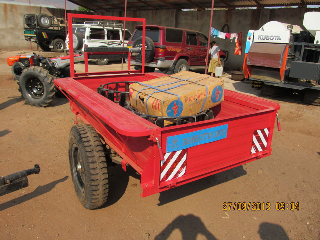 Power Tiller wurde angeschafft