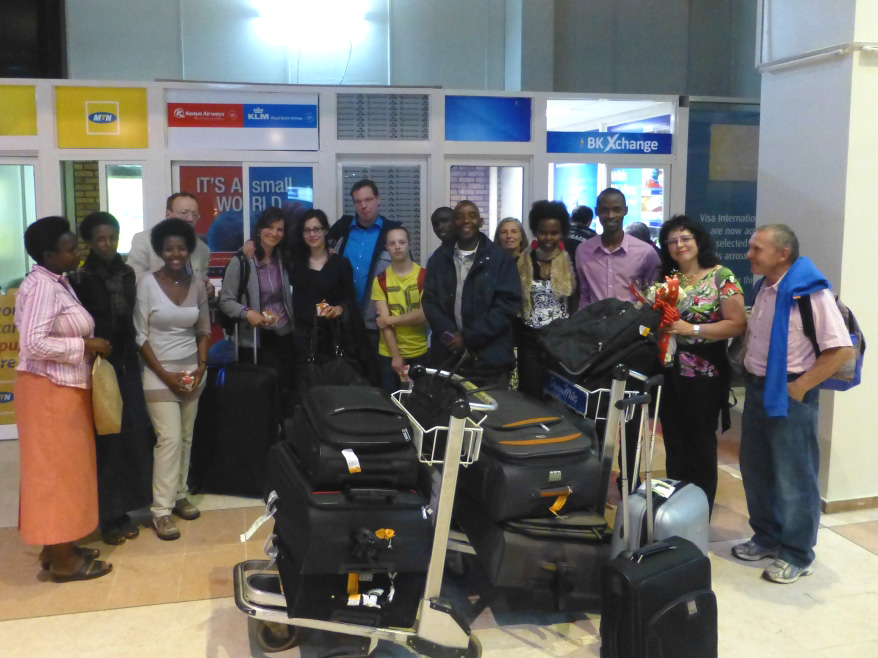 Empfang Flughafen Kigali