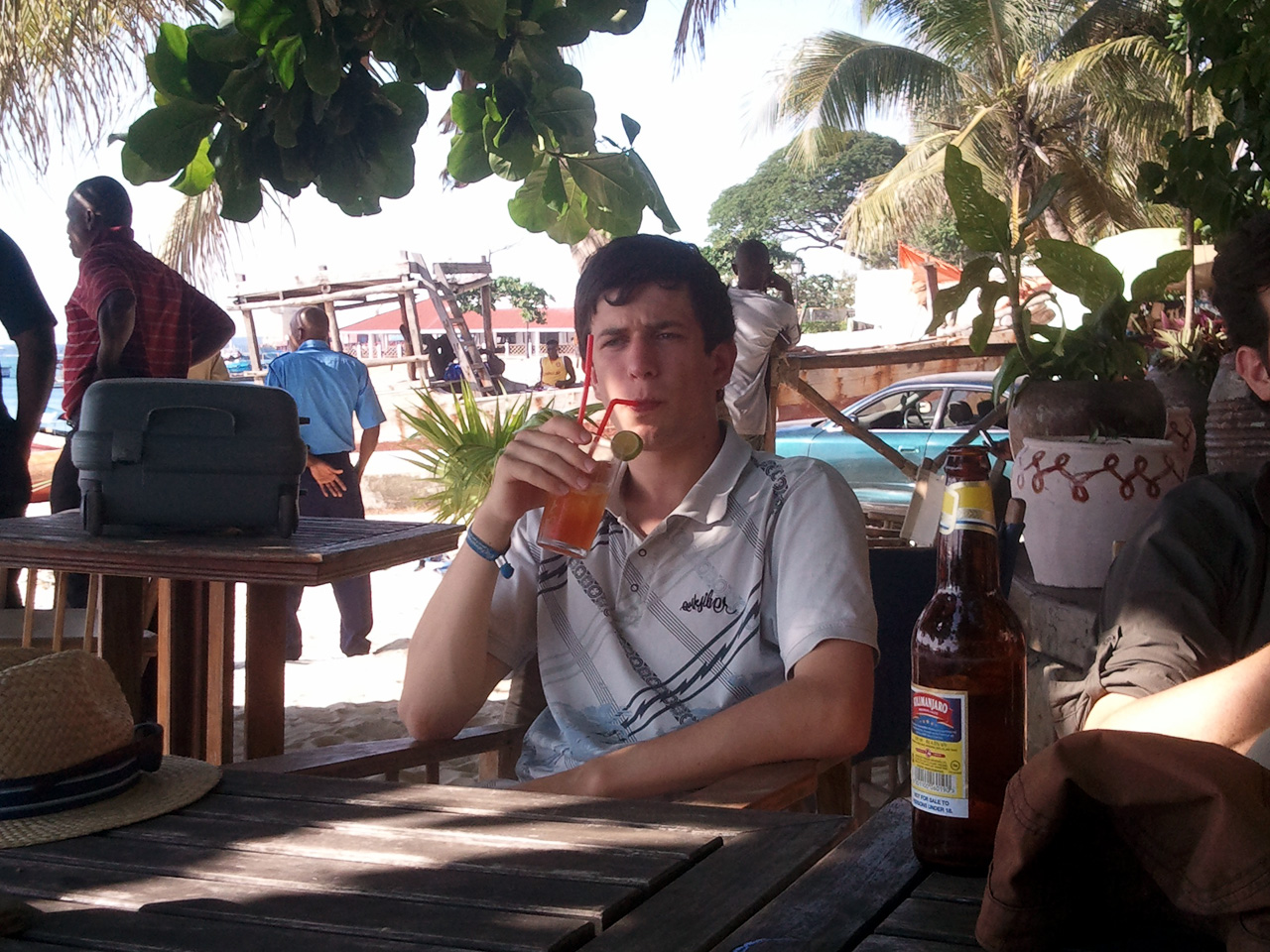 Treffen mit Hosea Siwelwe