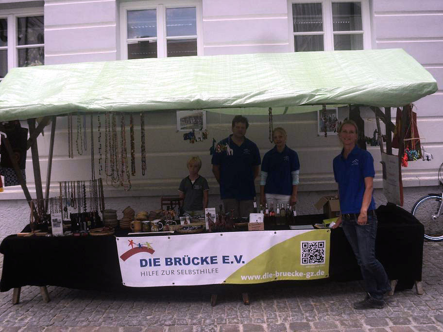 Stand beim Guntiafest