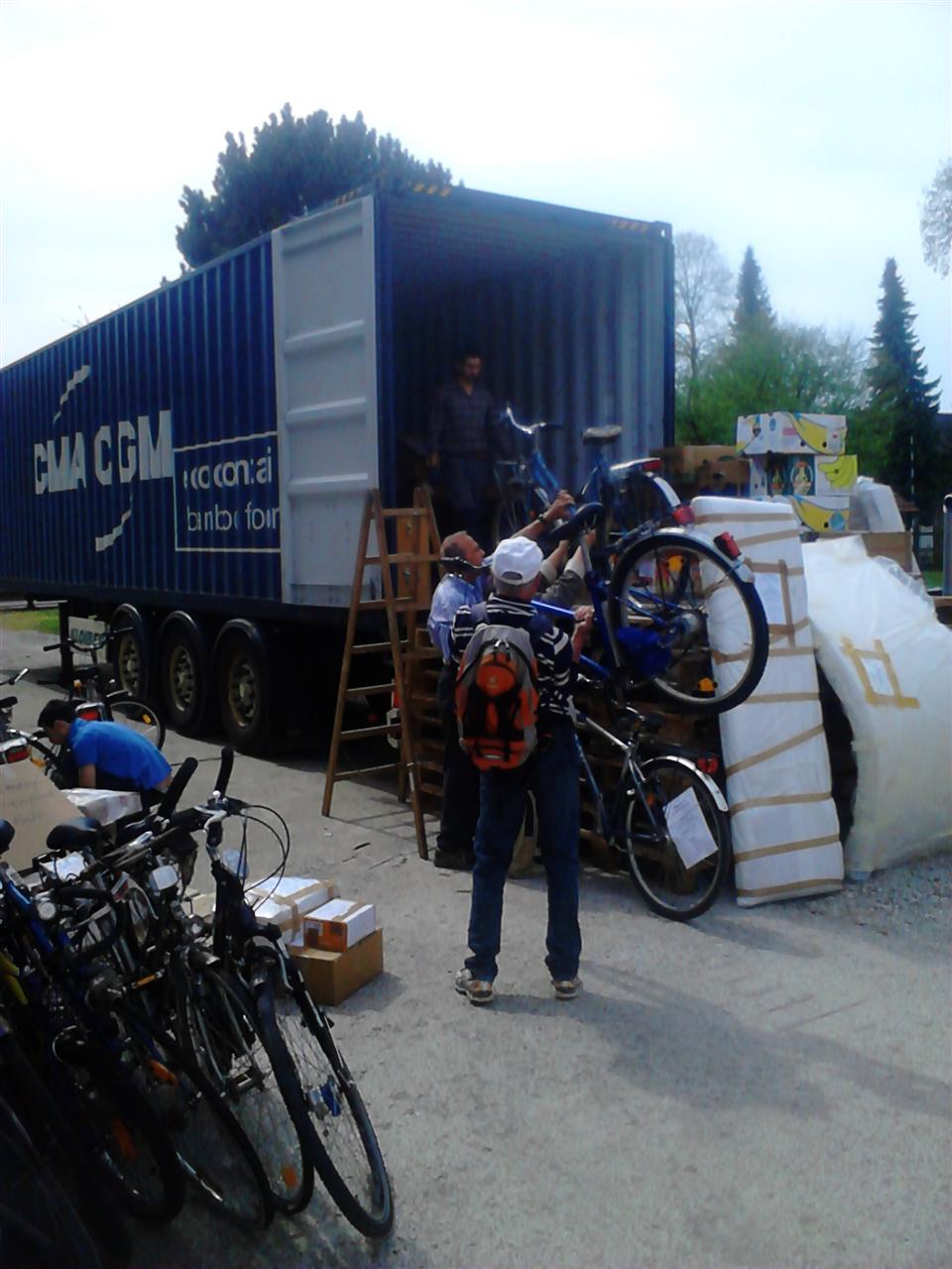 Containerbeladung in München