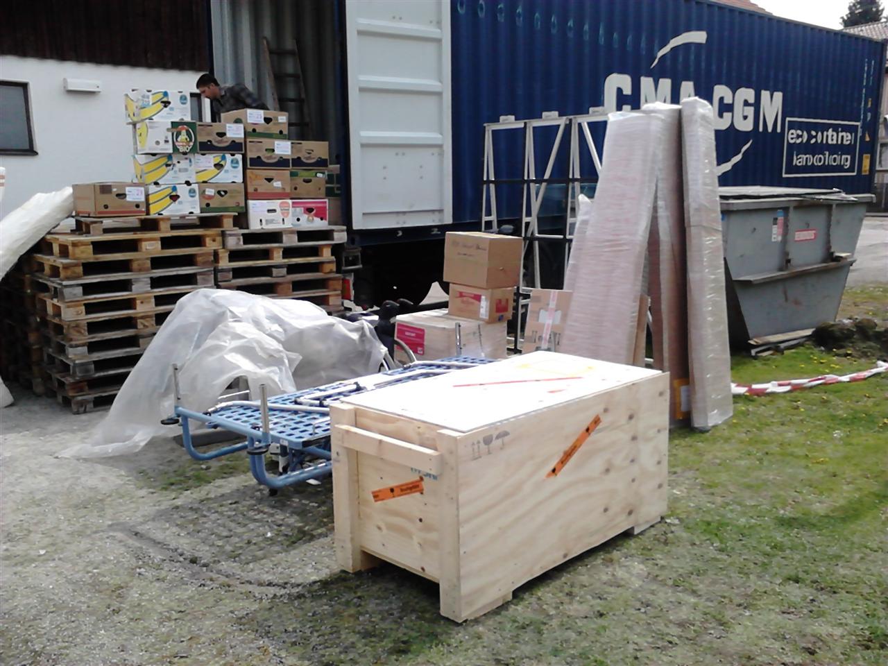 Containerbeladung in München