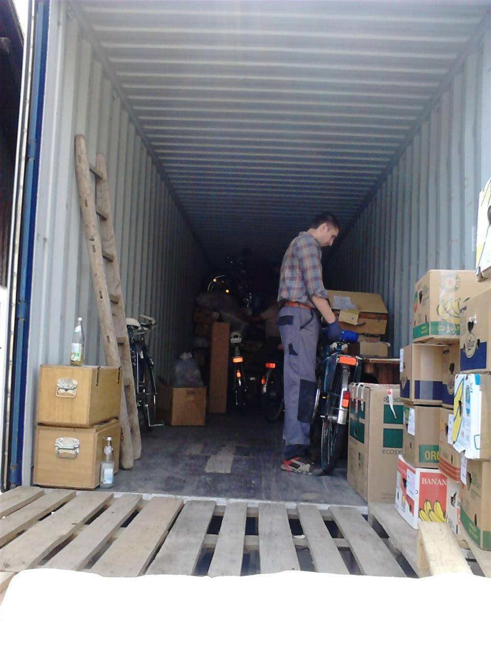 Containerbeladung in München