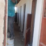 Die Toiletten werden fertig gestellt