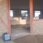 Vor dem EInbau der Türen und Fenster
